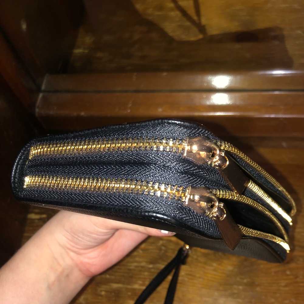 Double Zipper Wallet